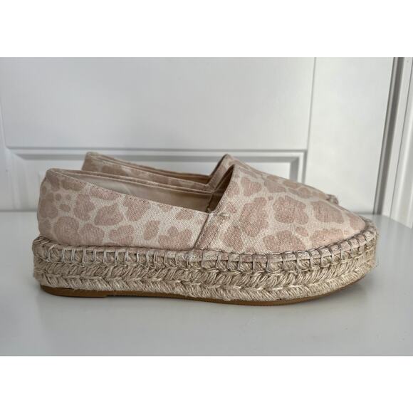 Splendid Animal Print Espadrilles - Women's Size 8 - Picture 1 of 7